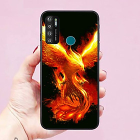 Ốp lưng điện thoại dành cho VSMART Live 4 Hình Phượng Hoàng Lửa - Hàng chính hãng