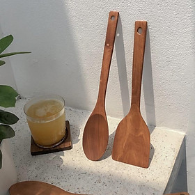 Mua Thìa gỗ nhãn nấu bếp 30x5 5cm