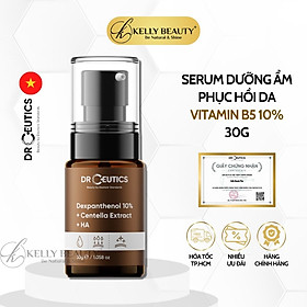 Tinh Chất Phục Hồi Da DrCeutics Dexpanthenol 10% + Centella Extract + HA | Kelly Beauty