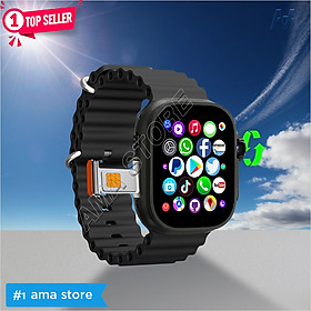 Đồng hồ Thông minh AMA Smart watch TK Plus 64GB Android 8.1 Camera xoay 180 Lắp Sim Định vị GPS Google kết nối Wifi 4G Blueltooth xem được Video Youtube TikTok tải App FB Messenger Skype Viber Wechat Line Tele chơi Game cho Trẻ em Người lớn Hàng nhập khẩu