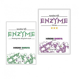 Combo sách chăm sóc sức khỏe ai cũng cần biết : Nhân Tố Enzyme - Phương Thức Sống Lành Mạnh + Nhân Tố Enzyme - Trẻ Hóa
