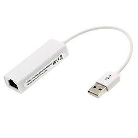 USB 2.0 Hub 10/100 Mbit / S to  LAN Network Card USB Ethernet Adapter