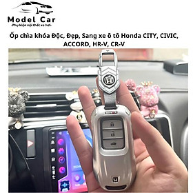 Vỏ Ốp chìa khóa Độc, Đẹp, Sang xe ô tô Honda CITY, CIVIC, ACCORD, HR-V, CR-V...