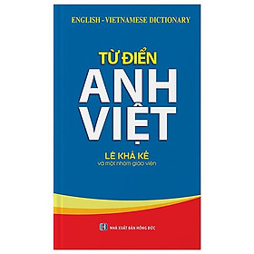 Sách - Từ điển Anh - Việt (Lê Khả Kế)