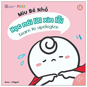 Sách Ehon Kỹ Năng Sống Miu Bé Nhỏ Phần 5 - Học Nói Lời Xin Lỗi