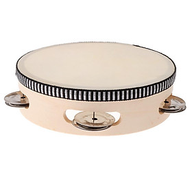 4inch Musical  Drum Round Percussion with  for Party KTV