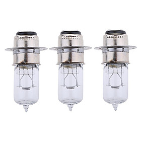 DC 12V 35W White Headlight Bulb Lamp Motorcycle Electric Vehicles P15D-25-1