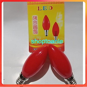 Mua Combo 2 quả bóng đèn nhót LED đui E12 bàn thờ  đèn led bàn thờ thần tài