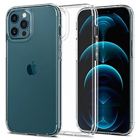 Ốp Lưng Dành Cho iPhone 12 Pro Max (6.7 Inch) Silicon Trong Suốt Chống Sốc Cao Cấp Loại A+