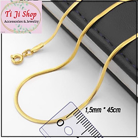 VÒNG CỔ, DÂY CHUYỀN NỮ MÌ DẸP INOX . LY INOX MẠ VÀNG D - đẹp, không đen,