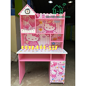 Mua Bàn học sinh nhựa đài loan in 3D Hello Kitty - NTQH13 - ngang 1m2 cao 1m73 sâu 45 cm