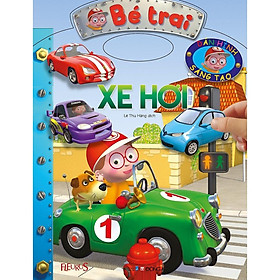Sách Bé Trai Dán Hình - Xe Hơi