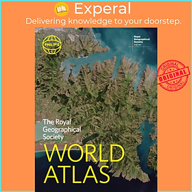 Sách - Philip's RGS World Atlas - (Hardback 23rd Edition) by Philip's Maps (UK edition, hardcover)