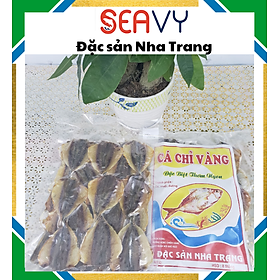 Đặc Sản Nha Trang -Cá Chỉ Vàng Khô Không Xương Mềm Ngọt, Seavy gói 250gr