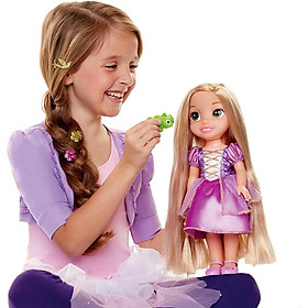 Búp bê Tóc Mây Tangled Glow & Style Rapunzel Toddler Doll