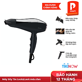 Máy Sấy Tóc Lock&Lock - Đen ENA146BLK 2000-2300W - Hàng chính hãng