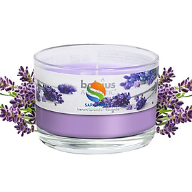 Mua Ly nến thơm tinh dầu Bolsius French Lavender 155g QT024878 - hoa oải hương  nến trang trí  thơm phòng  thư giãn  khử mùi