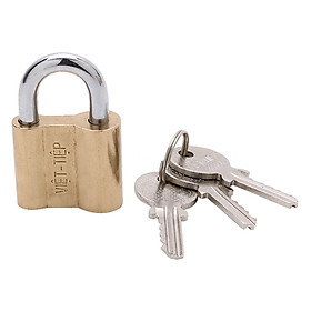 Mua Ổ Khoá Việt Tiệp Đồng 51 x 33 Ống Phi 6Ly ( Khoá Chìa )