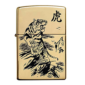 Bật Lửa Zippo 254b Khắc Axit Hổ 24 - 254b.Ho24