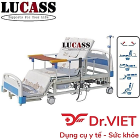 Mua GIƯỜNG BỆNH NHÂN Y TẾ ĐIỆN CƠ ĐA CHỨC NĂNG LUCASS GB-T5D CHÍNH HÃNG NHẬP KHẨU GIÁ RẺ