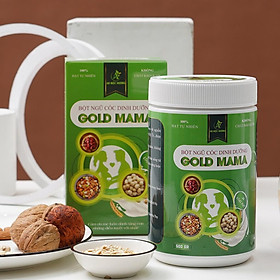 Bột ngũ cốc mẹ bầu, lợi sữa GOLD MAMA 24 loại hạt cao cấp, giảm nghén