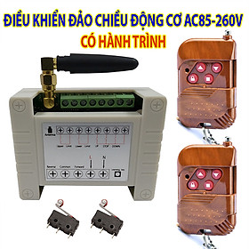 Mua Công tắc điều khiển đảo chiều động cơ AC85-260V có hành trình V3