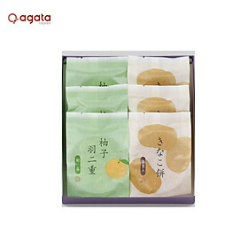 Bánh Ngọt YUZU HABUTAE / KINAKO MOCHI