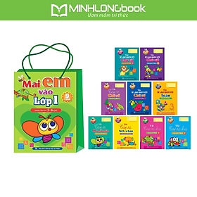 Sách Mai Em Vào Lớp Một - Dành Cho Trẻ 5 - 6 Tuổi (Bộ 9 Cuốn) - Tái Bản
