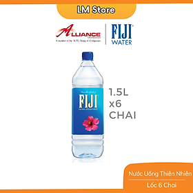 Nước Khoáng Thiên Nhiên Fiji (6 Chai x 1.5L)