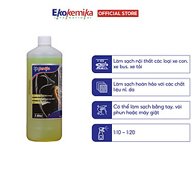 Dung Dịch Làm Sạch Nội Thất Xe Hơi đậm đặc Ekokemika Texil - (1l) - Hàng Chính Hãng