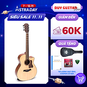 Hình ảnh Đàn Guitar Acoustic DT350 full gỗ hồng đào âm thanh tốt sử dụng lâu dài