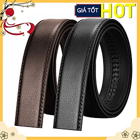 Dây thắt lưng nam D&D Fashion ( dây riêng lẻ không mặt ) dây da thật sử dụng cho khóa tự động