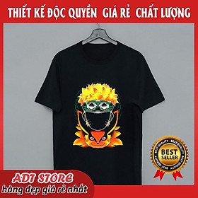 Áo thun Naruto Uzumaki Ninja Chakra Cửu Vĩ phong cách Anime Manga thời trang đường phố Nhật Bản độc đẹp giá rẻ
