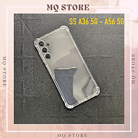 Ốp lưng SS A26 5G - A36 5G - A56 5G dẻo trong TPU túi khí chống sốc 4 góc cạnh, bảo vệ camera(hàng chính hãng)