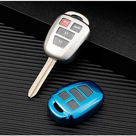 Soft Tpu Car Remote Key Cover Case for Toyota Rav4 2018 Camry 2019 Corolla 2016 Tacoma Vios Prius C Highlander