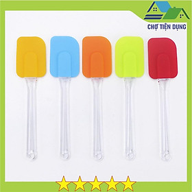 Spatula Cây Vét Bột Phới Trộn Bột Silicon Chịu Nhiệt Cao Cấp 18,5 CM - SPA185