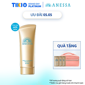 Kem chống nắng dạng gel dưỡng ẩm bảo vệ hoàn hảo Anessa Perfect UV Sunscreen Skincare Gel SPF50+ PA++++ 90g