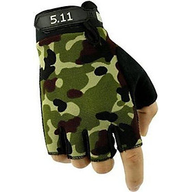 Găng Tay Đi Phượt 5.11 Hở Ngón DG001TI