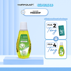 DÙNG CHO Máy Tăm Nước Nước súc miệng WaterPush Nano Bạc giúp trắng răng, giảm nhiệt miệng, hơi thở thơm mát - Chai 320ml