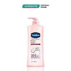 Sữa Dưỡng Thể Vaseline Perfect Youth Anti-Aging Ngừa Lão Hóa 350ml