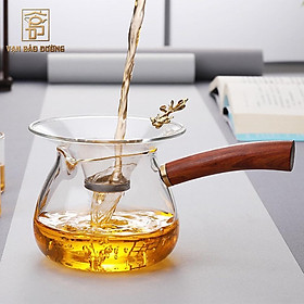 Mua Tống lọc trà thủy tinh chịu nhiệt Vạn Bảo Đường kiểu dáng hoa văn đa dạng - VBD030
