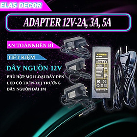 Mua Bộ Adapter 12V-5A   Bộ Adapter Chuyển Đổi Nguồn 12V-5A (DC) (Đen) Nguồn 12V 5A Adapter Led Dán  Nguồn Led Dây