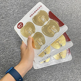 Mua Vỉ 4 móc dán tường cường lực MiaoNing  móc siêu dính hình quả táo