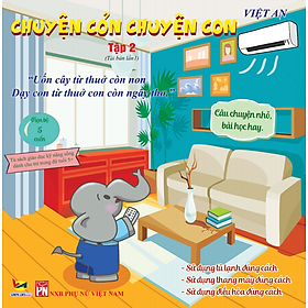 Download sách Sách rèn luyện tư duy cho bé từ 0-8 tuổi - Truyện Tranh Chuyện cỏn chuyện con - tập 2 (Voi Con Hiếu Động)