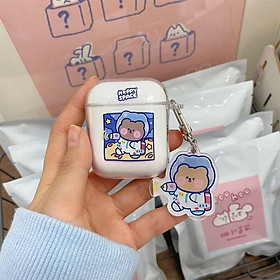 Mua Case Silicone dành cho Airpods 1/2/PRO - Gấu không gian IN13