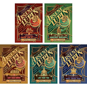 Hình ảnh Tiểu thuyết trinh thám - Arsène Lupin - Siêu Trộm Hào Hoa - Boxset (trọn bộ 5 cuốn)