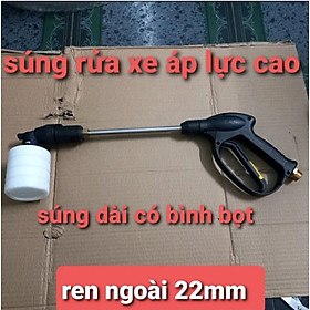 Sún g rửa xe ren 22mm 