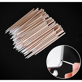 Mua Tăm bông vệ sinh chân sạc  tai nghe (GỖ)