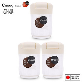 Mua Bộ 3 lọ đựng gia vị bằng nhựa PP cao cấp  thiết kế nắp tròn - Hàng Nhật nội địa