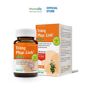 Tràng Phục Linh Plus hỗ trợ giảm đau thắt đại tràng Hộp 80 viên